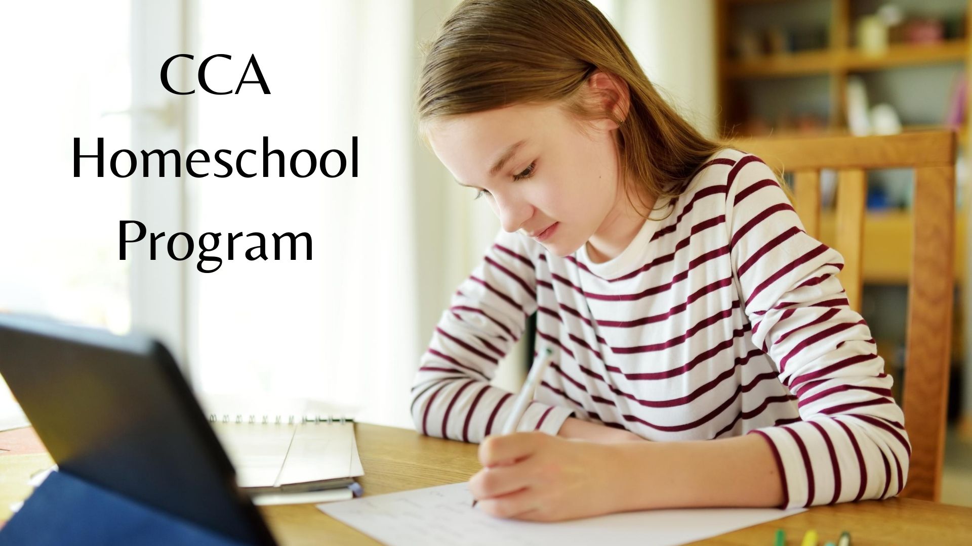 CCA Homeschool Program graphic