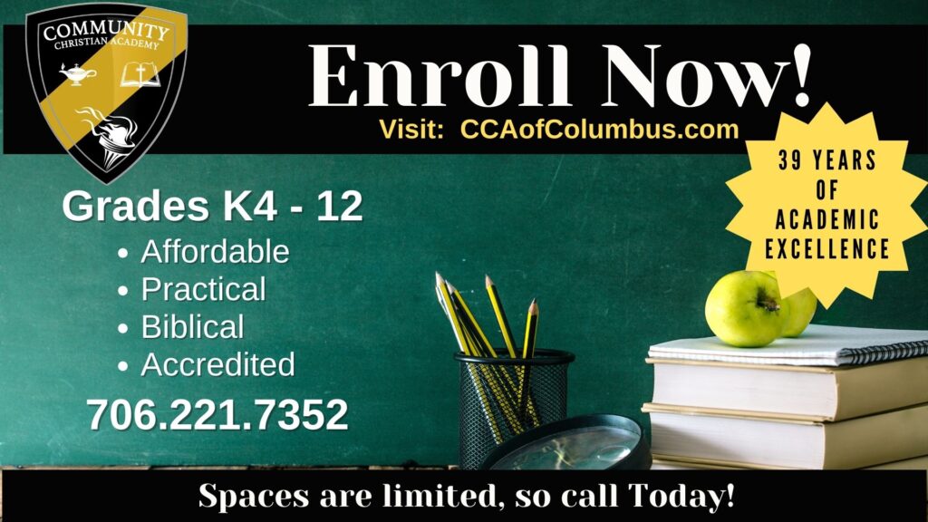Enroll Now Ad graphic