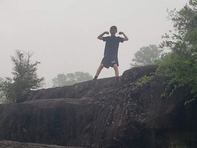 Students at Flat Rock Park